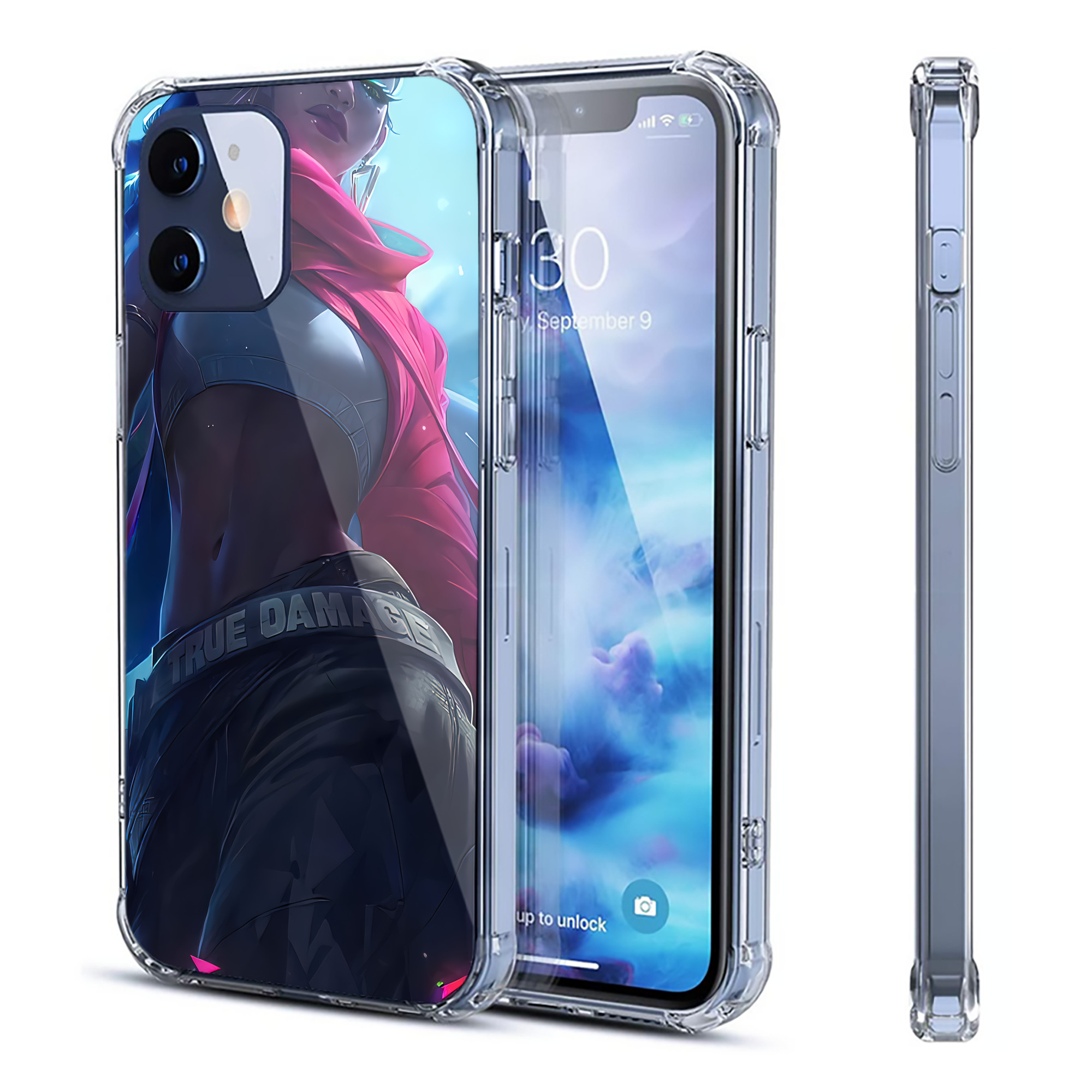 （画像用） リーグ・オブ・レジェンド League of Legends LOL 【iPhone 12シリーズ対応】透明スマホケース（クリアソフトケース）